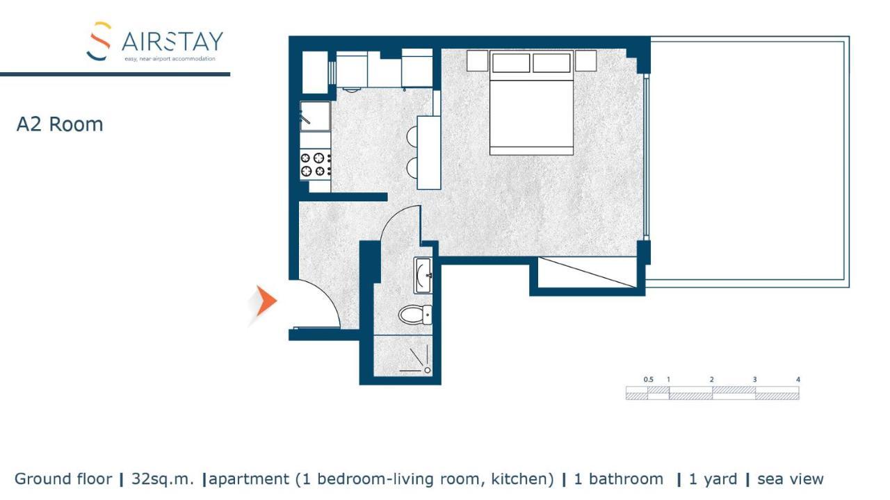 Penthouse & Apartments By The Sea Airport Airstay Artemida  Dış mekan fotoğraf